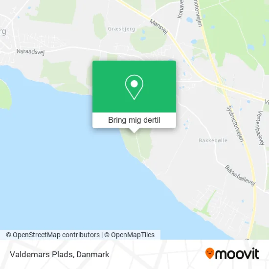 Valdemars Plads kort