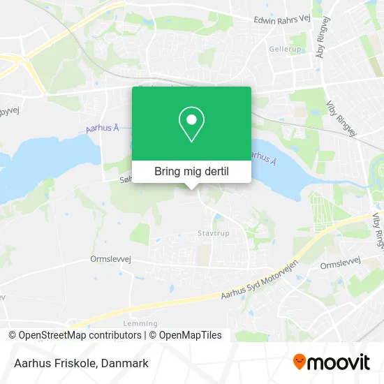 Aarhus Friskole kort