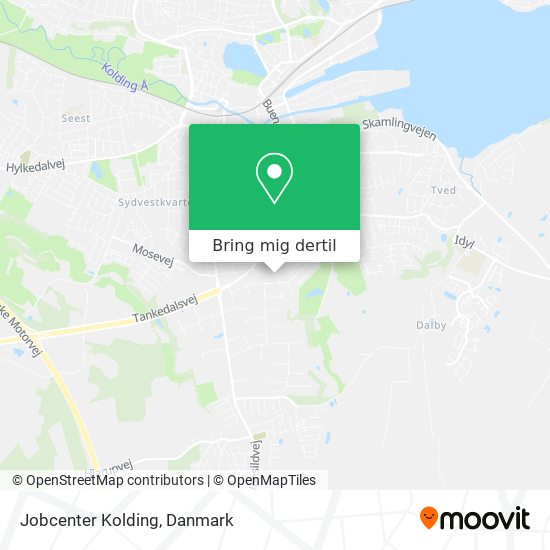 Jobcenter Kolding kort