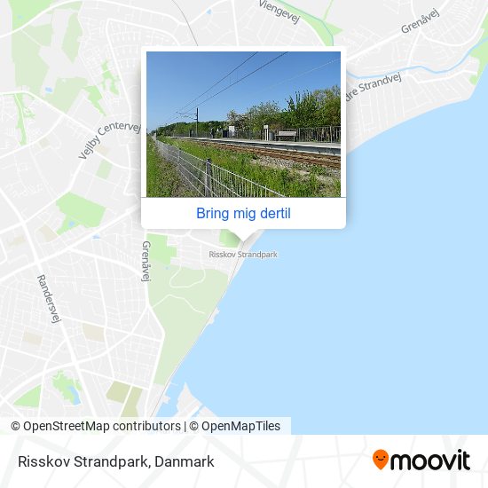 Risskov Strandpark kort