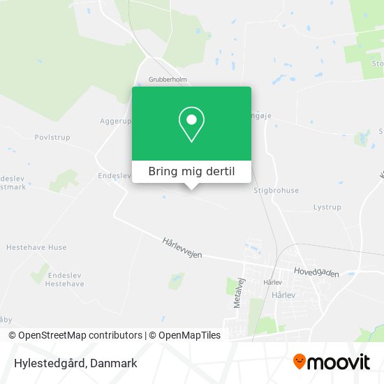 Hylestedgård kort