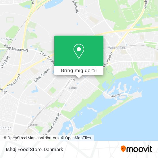 Ishøj Food Store kort