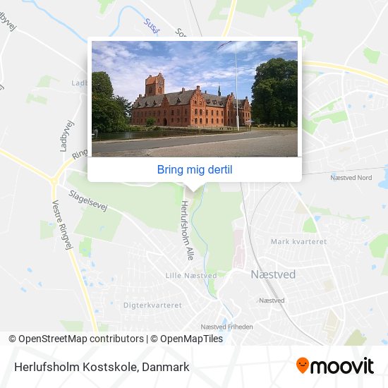 Herlufsholm Kostskole kort