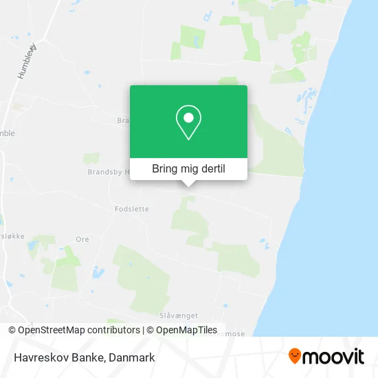 Havreskov Banke kort