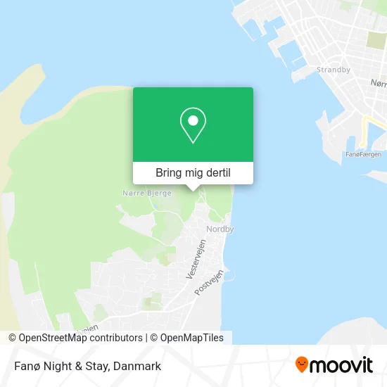 Fanø Night & Stay kort