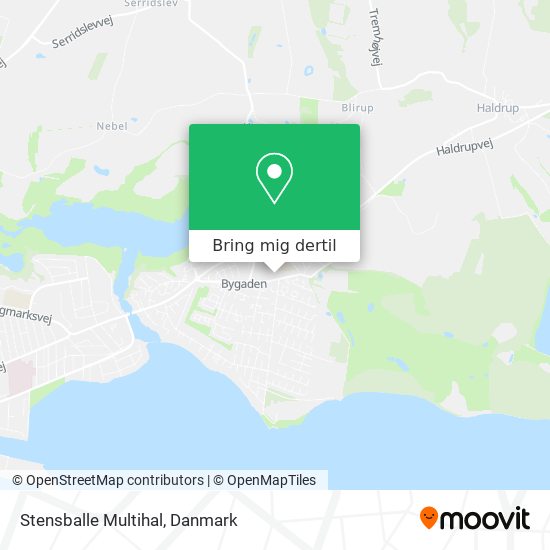 Stensballe Multihal kort