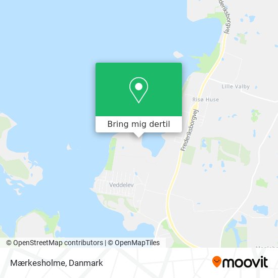 Mærkesholme kort