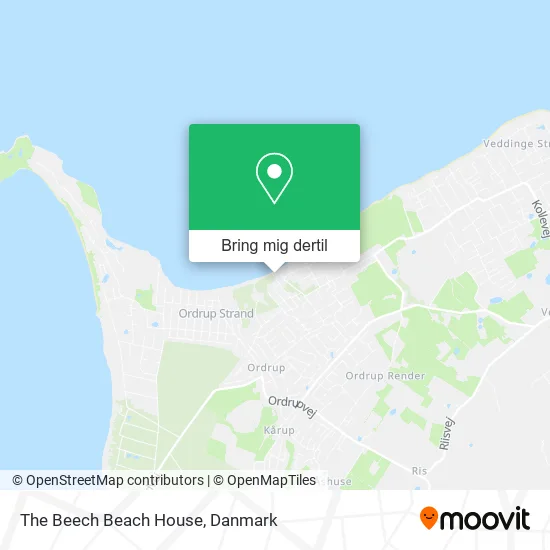 The Beech Beach House kort