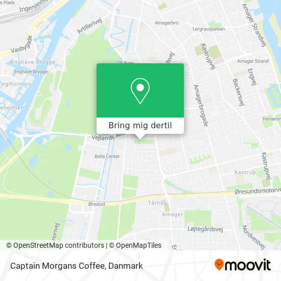 Captain Morgans Coffee kort