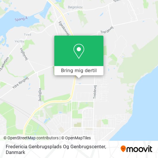 Fredericia Genbrugsplads Og Genbrugscenter kort