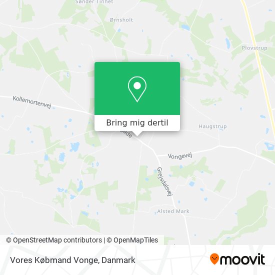 Vores Købmand Vonge kort