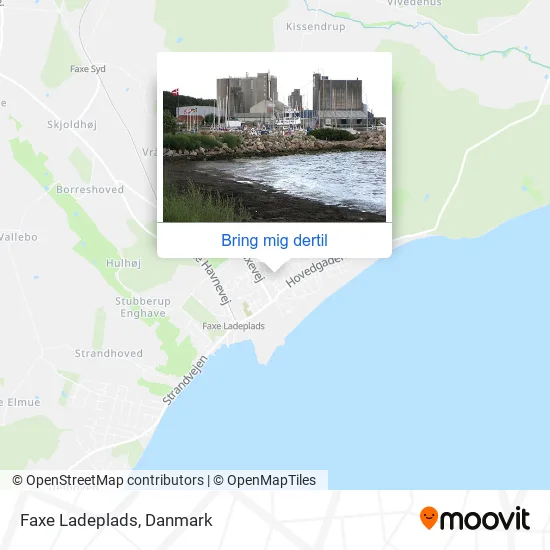 Faxe Ladeplads kort
