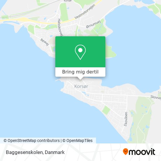 Baggesenskolen kort