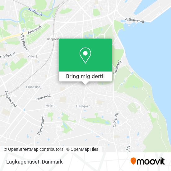 Lagkagehuset kort