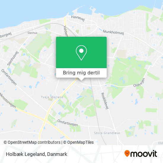 Holbæk Legeland kort
