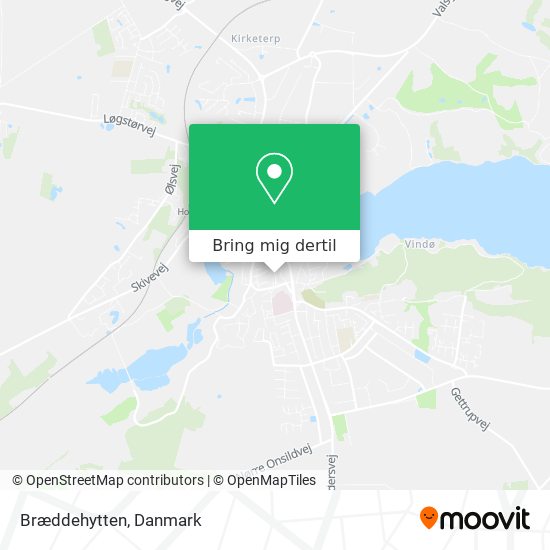 Bræddehytten kort