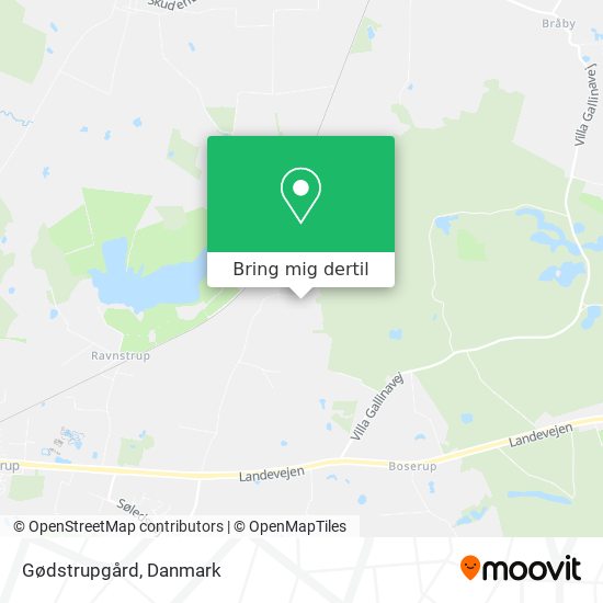 Gødstrupgård kort