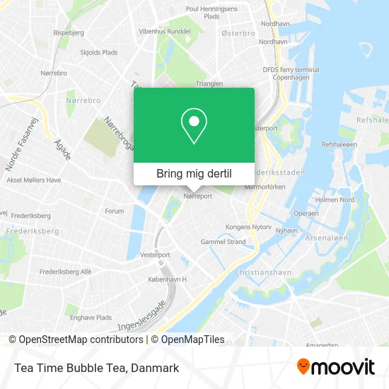 Tea Time Bubble Tea kort