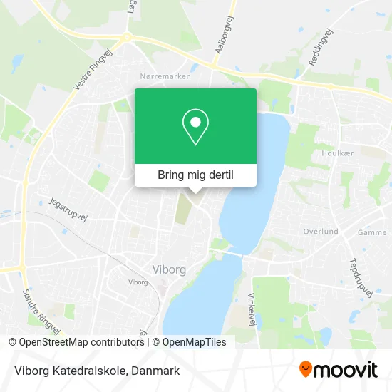 Viborg Katedralskole kort