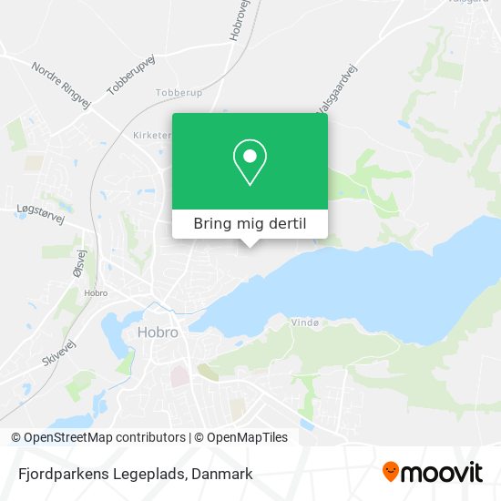 Fjordparkens Legeplads kort