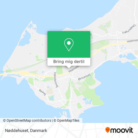 Nøddehuset kort