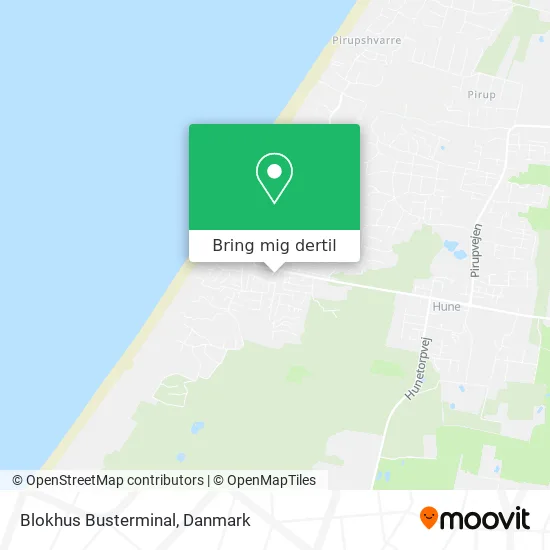 Blokhus Busterminal kort