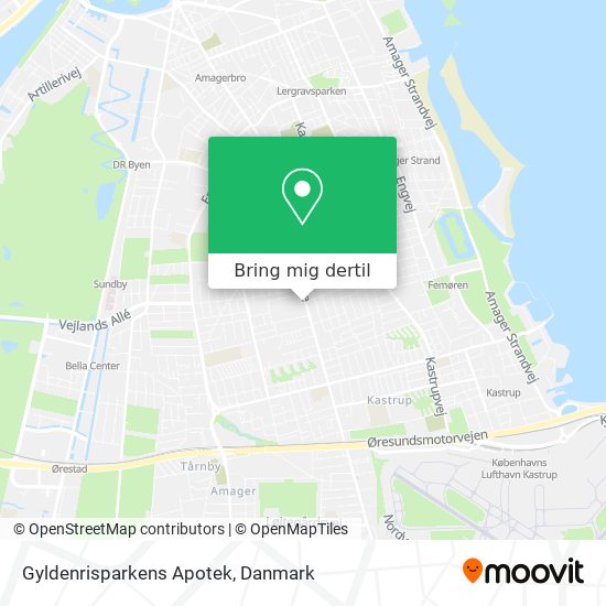 Gyldenrisparkens Apotek kort