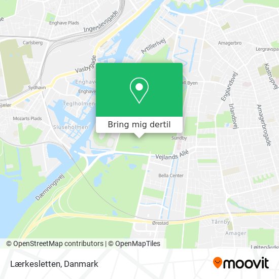 Lærkesletten kort