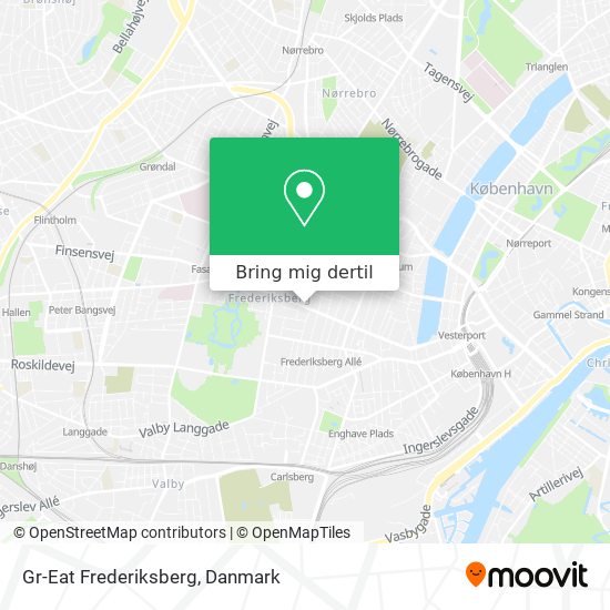Gr-Eat Frederiksberg kort