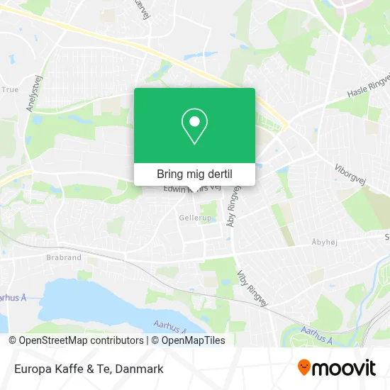 Europa Kaffe & Te kort