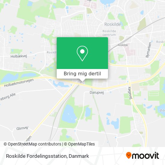 Roskilde Fordelingsstation kort