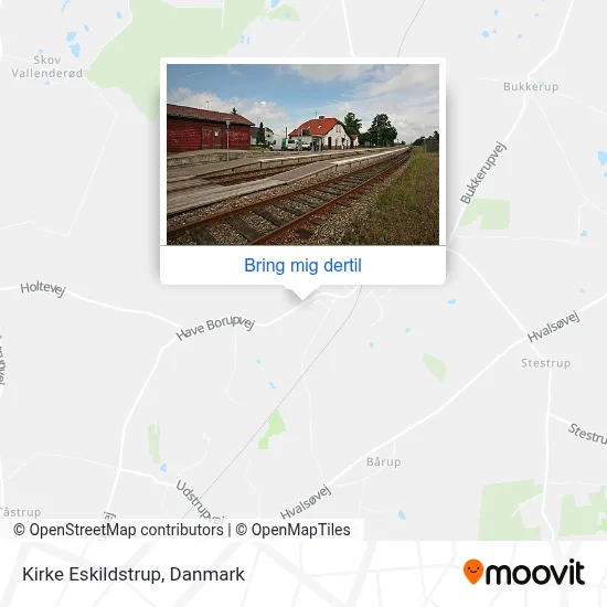 Kirke Eskildstrup kort