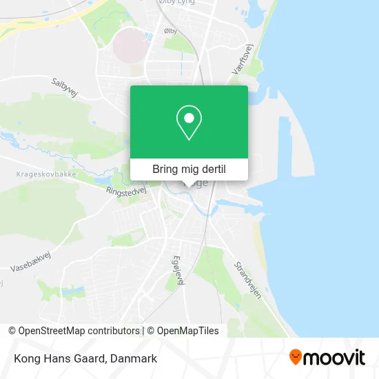 Kong Hans Gaard kort