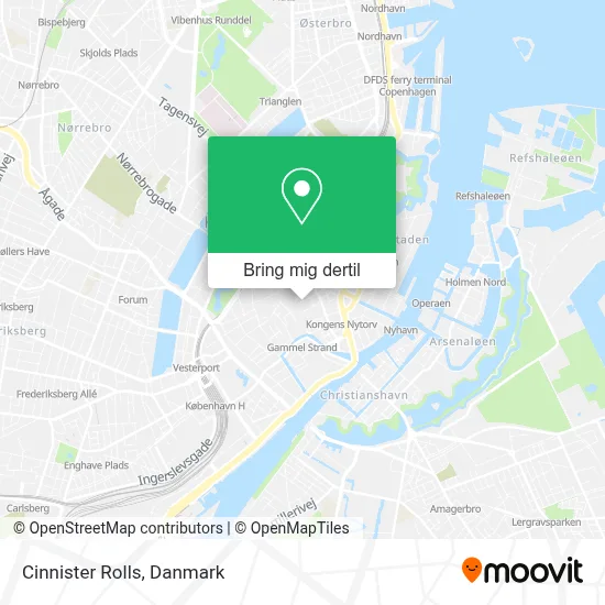 Cinnister Rolls kort