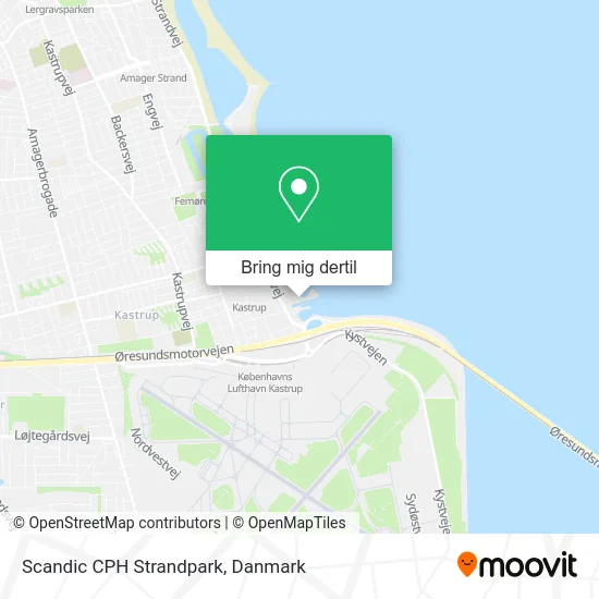 Scandic CPH Strandpark kort