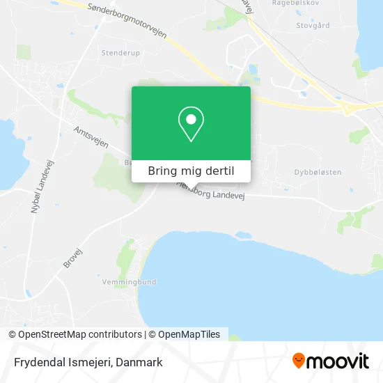 Frydendal Ismejeri kort