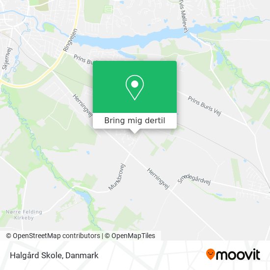 Halgård Skole kort