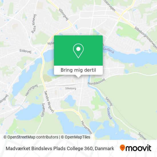 Madværket Bindslevs Plads College 360 kort