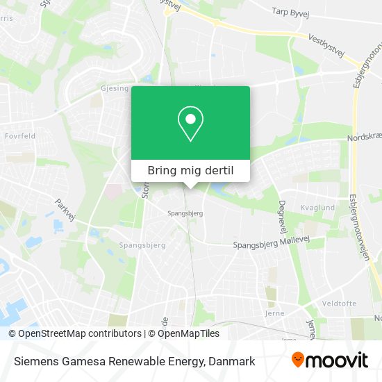 Siemens Gamesa Renewable Energy kort