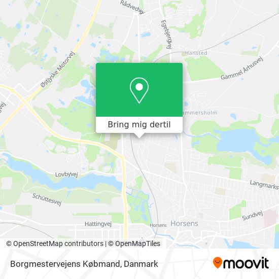 Borgmestervejens Købmand kort