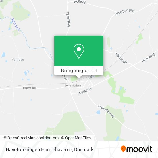 Haveforeningen Humlehaverne kort