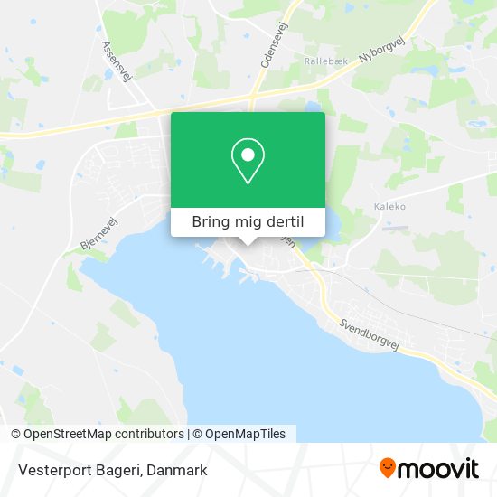 Vesterport Bageri kort