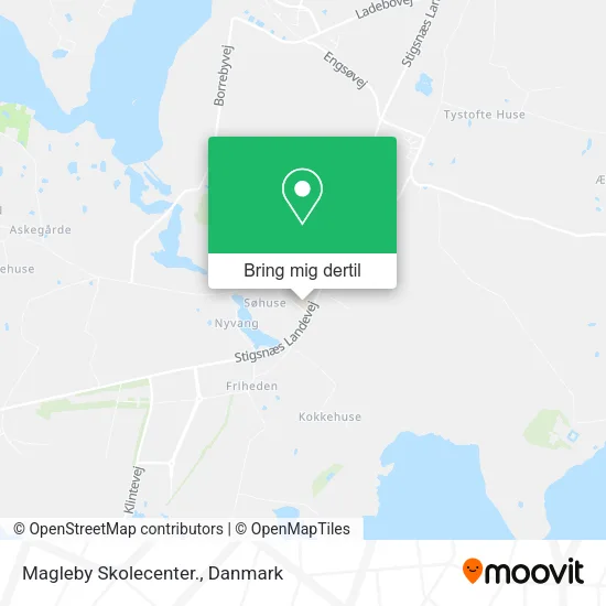 Magleby Skolecenter. kort