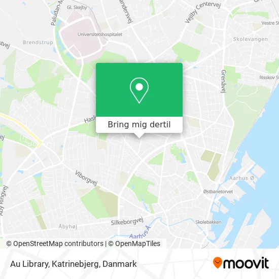 Au Library, Katrinebjerg kort