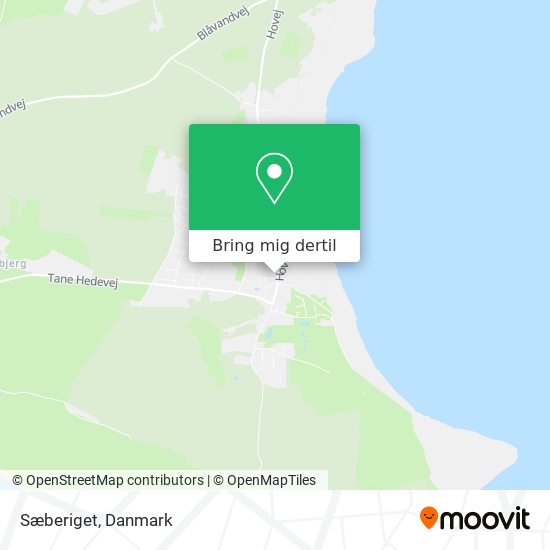 Sæberiget kort