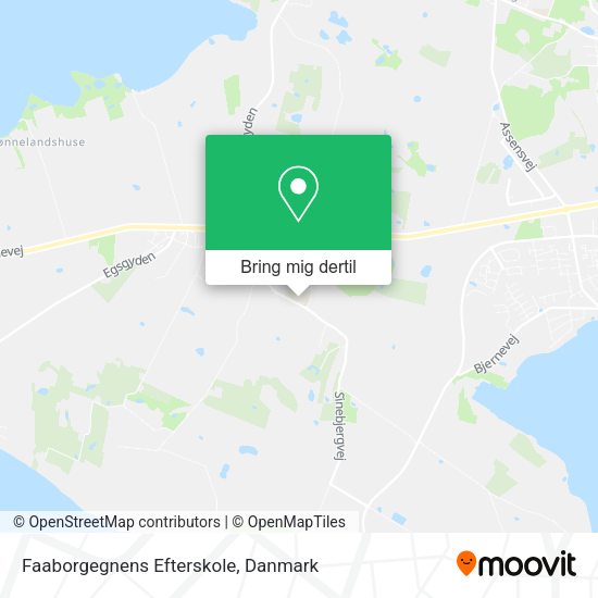 Faaborgegnens Efterskole kort