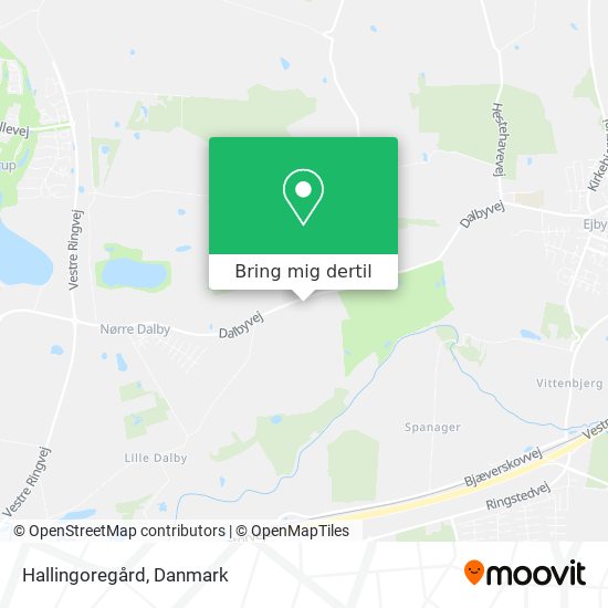 Hallingoregård kort