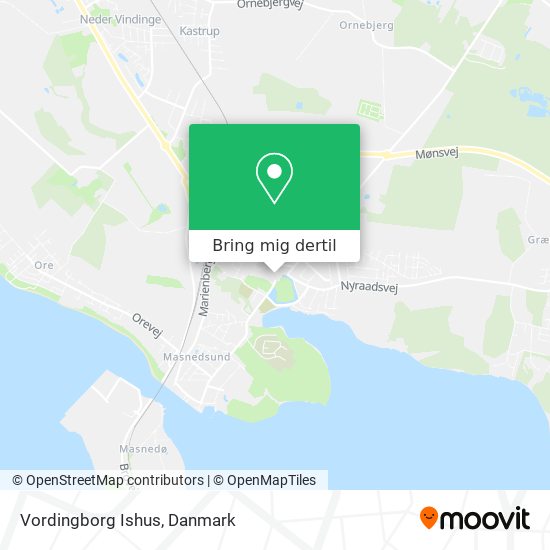 Vordingborg Ishus kort