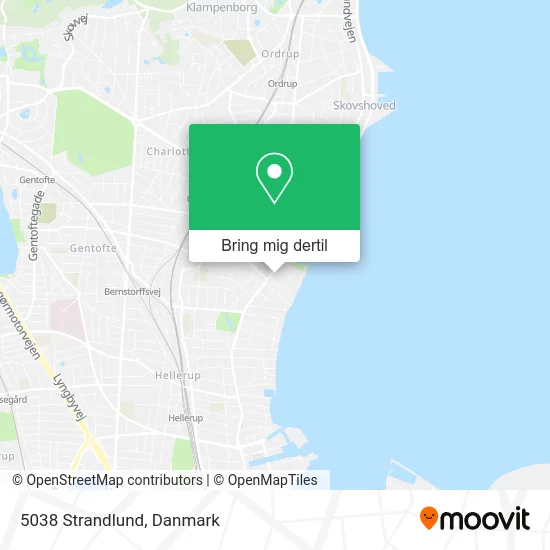 5038 Strandlund kort