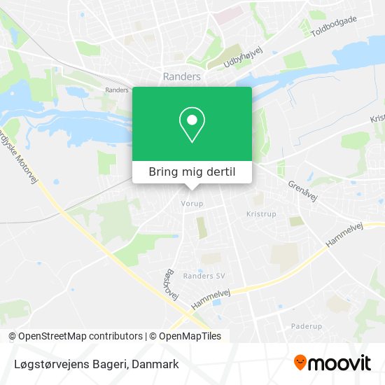 Løgstørvejens Bageri kort